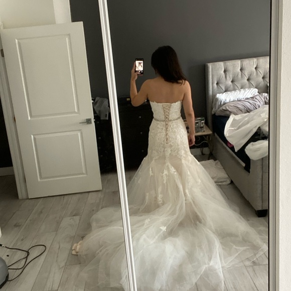 Cocomelody mermaid corset wedding dress - Picture 3 of 3